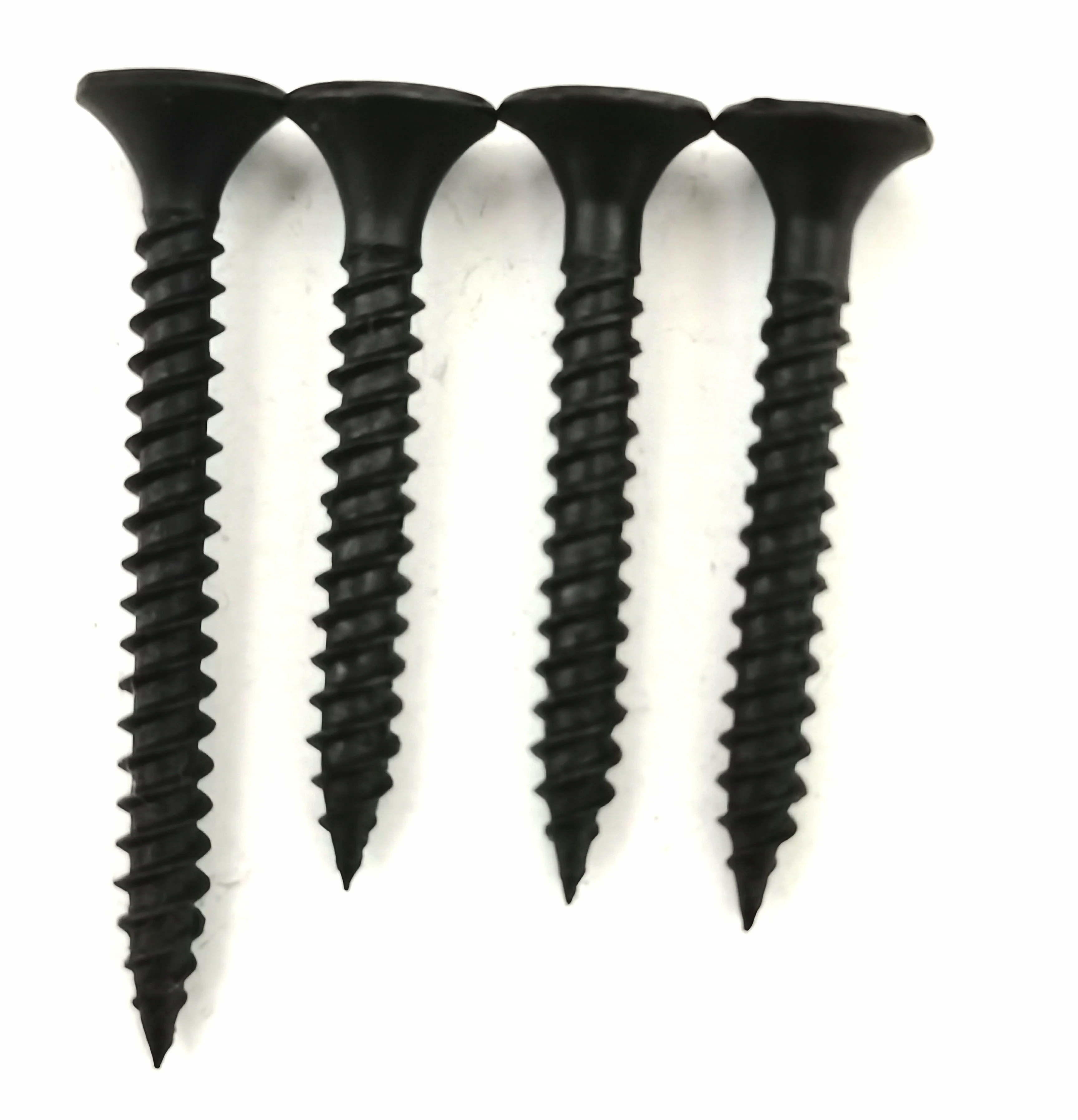 Tornillos Parafuso Mdf  Gypsum Black Phosphated Autoperforante Self Tapping Flat Head Nails and screw Drywall Dry wall for wood