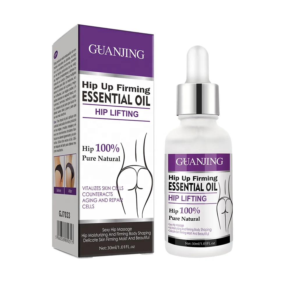 GUANJING Butt And Hip Enlargement Essential Oil Hip Up Lifing Firming Pure Buttock Sexy Body Oil For Women