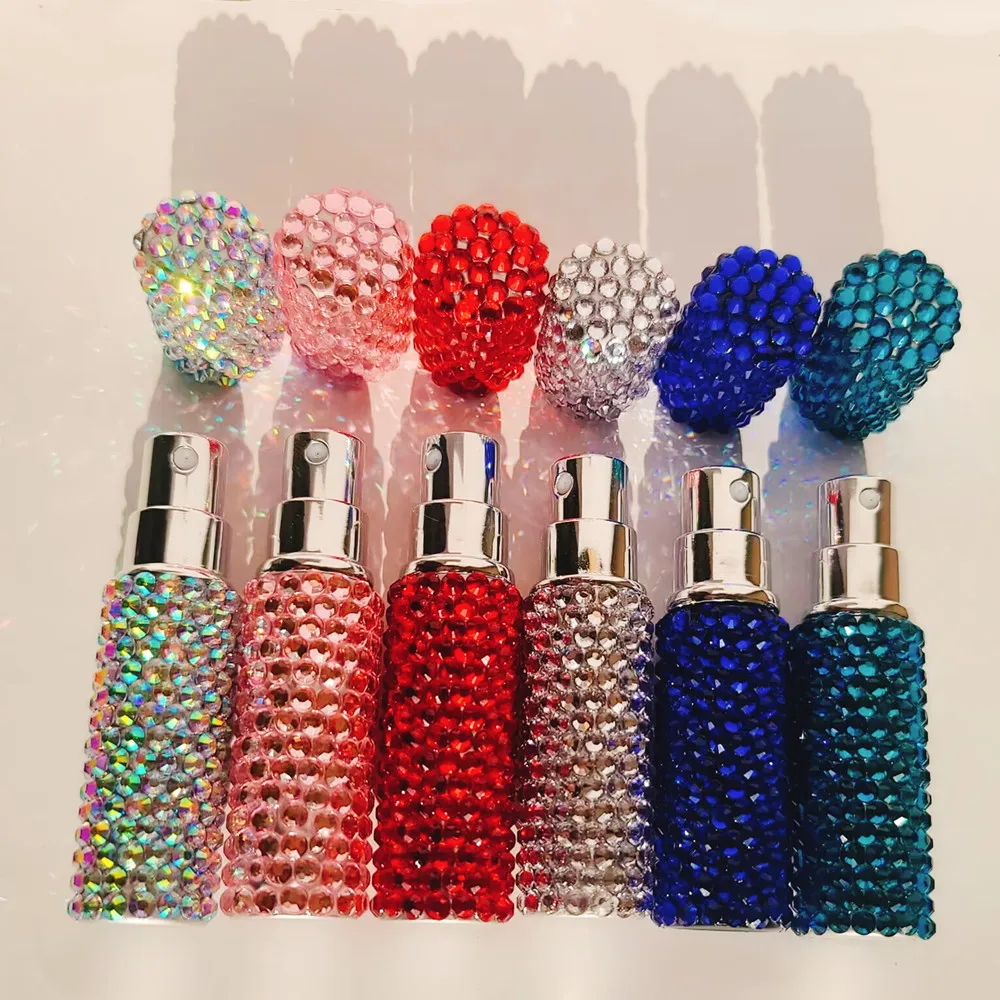 Hot Sale Bottom Filling 5ml aluminum travel perfume atomizer spray bottle Luxury perfume bottle