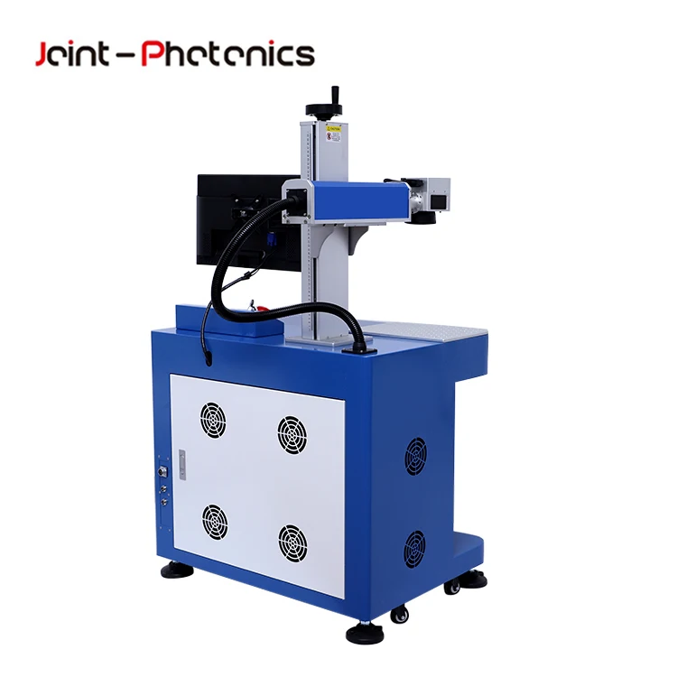 2021 New Design 20w 30w 50w Potable Air Cooling Auto Focus Raycus Fiber Laser Marking Machine