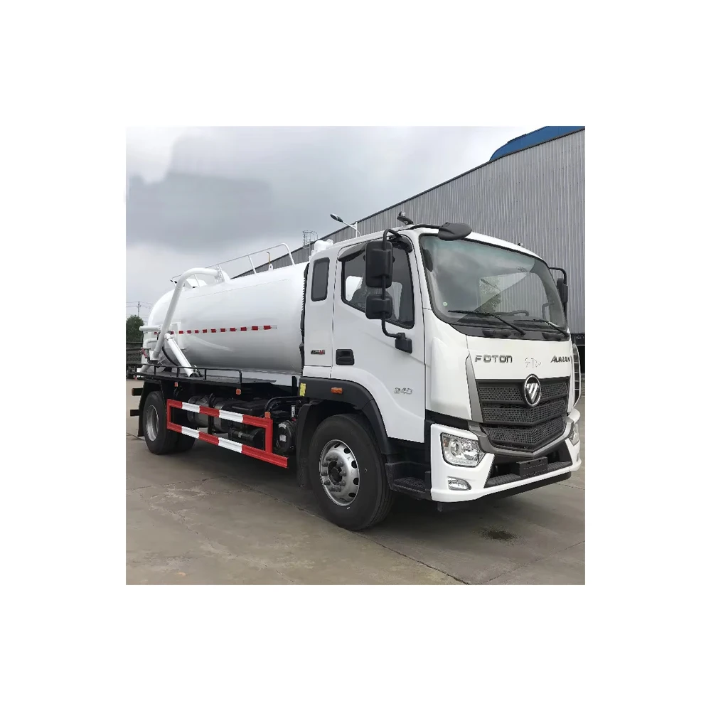 Cheap Price 4*2 Small Truck 6000 Litres Sewage Suction Truck For Sale
