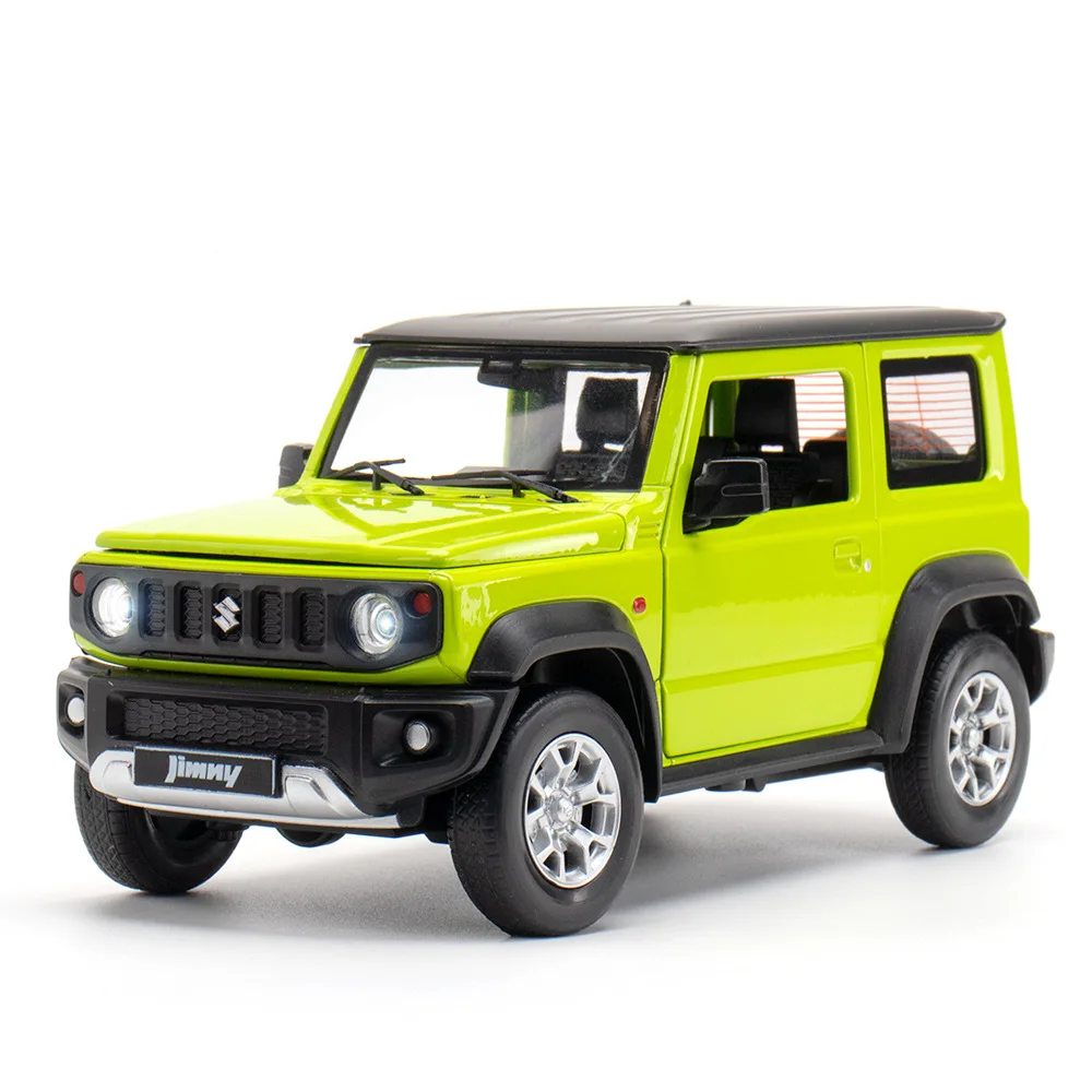 1/18 Suzuki Jimny Diecast Vehicles Alloy Car Toy Simulation Indoor Decoration Accessories