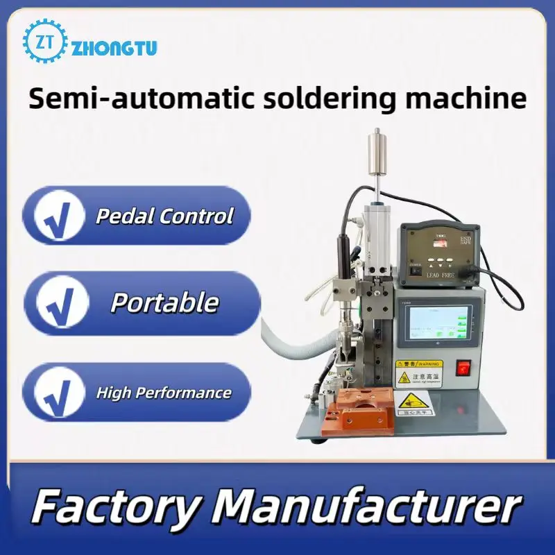 LED Light Strip  Semi-Automatic Soldering Tinning Machine