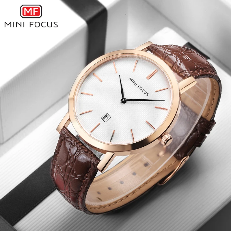 Mini focus Top Brand Men Watches  Business men watches quartz mens watch