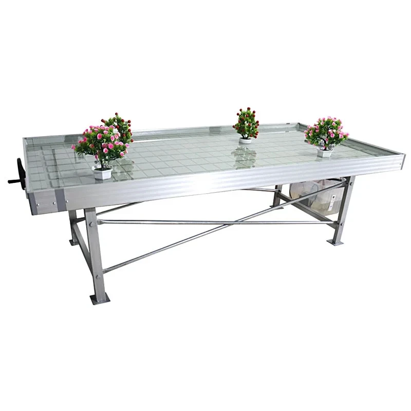Grow trays 4x8 3x6 ft Farming ebb and flow rolling benches flood and drain 2x4 tables hydroponic growing system 4x8 grow tray