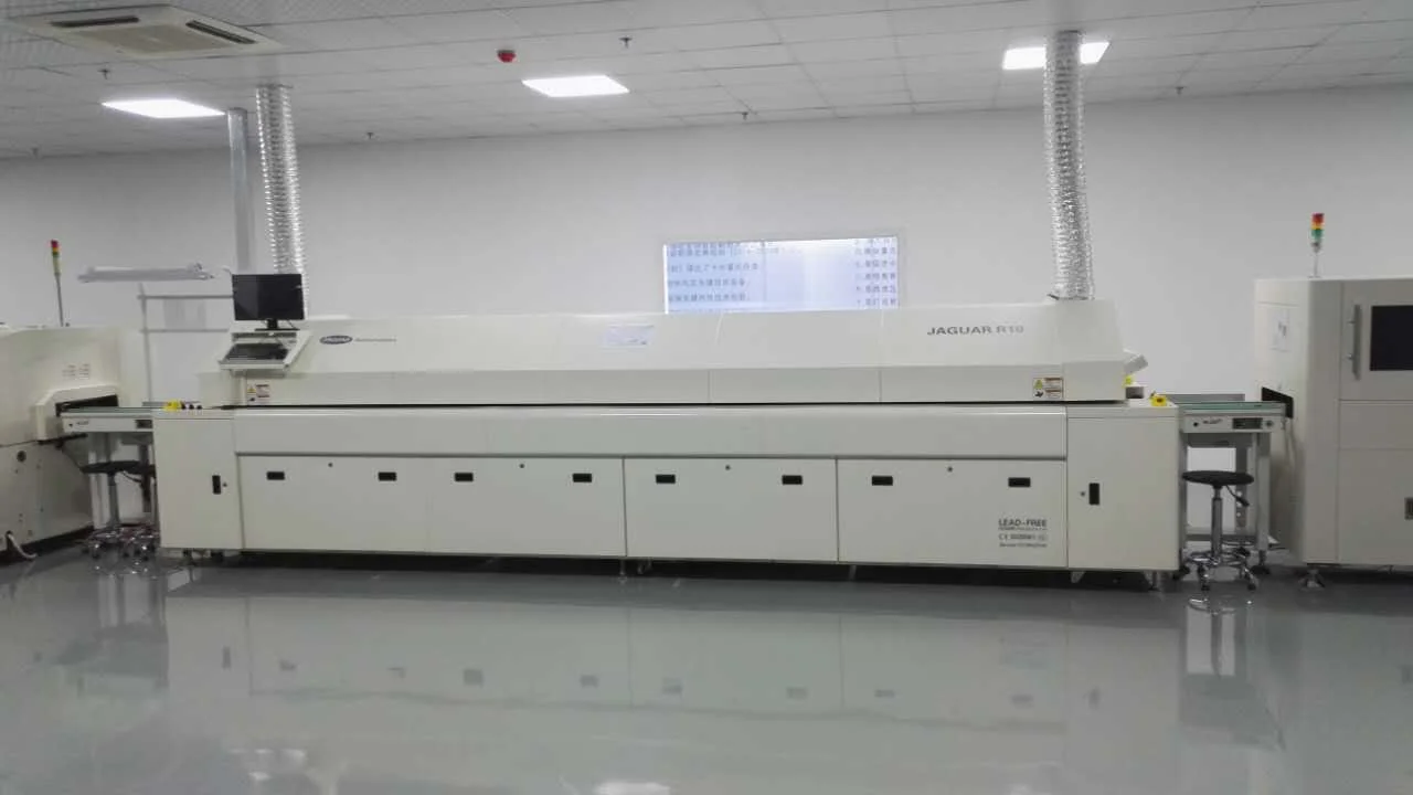 Factory direct sales  Ten- Zone Lead-Free Hot Air SMT Reflow Soldering Machine R10 New Automatic  for SMT production line