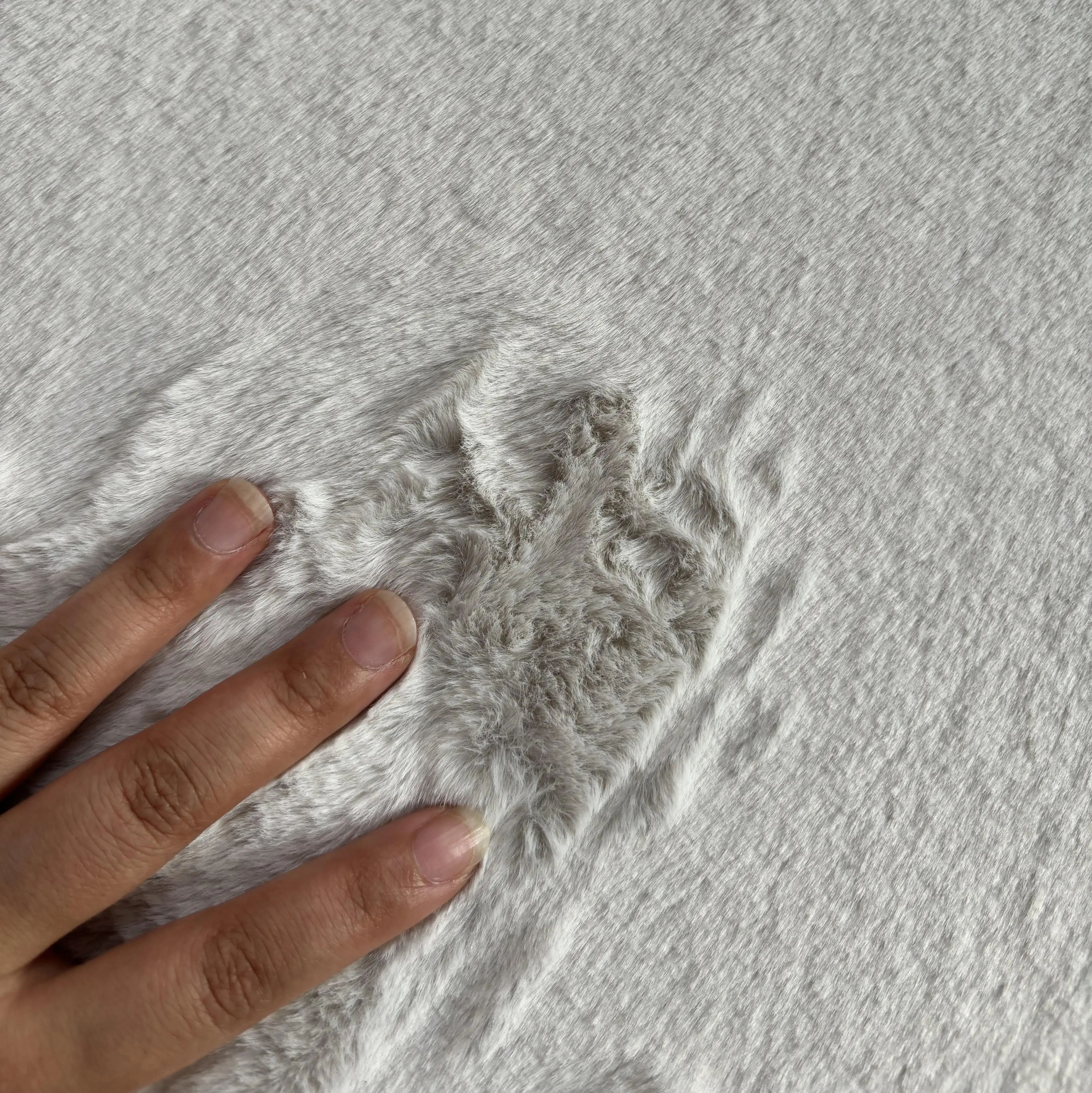 Nordic High-End Cream Style Leopard Print White Wool Carpet For Living Room Bedroom Area Rugs And Carpet