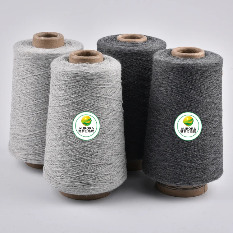 
Global Recycled Standard (GRS) Ne30/1, Ne24/1, Ne20/1 Open-End Yarn, Cotton Polyester Blended 