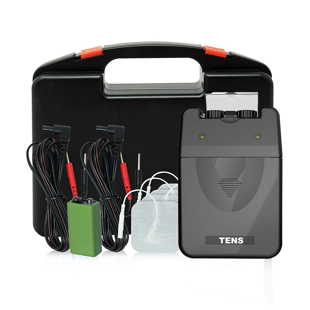 TENS EMS Muscle Stimulator for Healthcare and Home Use - Electrical Pulse Device