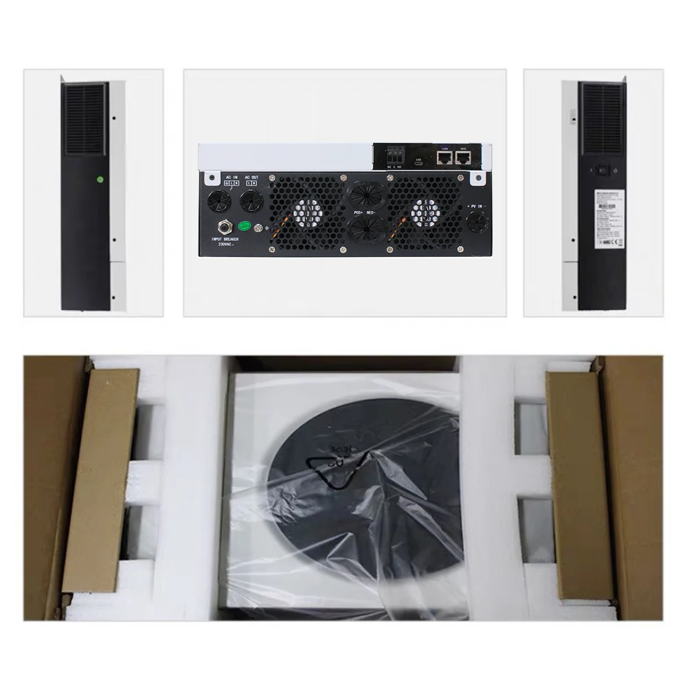 2kw 3kw 6kv 8kw 10kw 120V 240V Off Grid Solar Hybrid Inverter with Lithium Battery Industry Wholesale Price   Solar Inverter