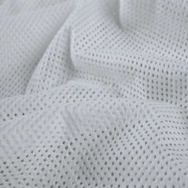 22 Holes Per Inch Mesh Perforated Spunlace Nonwoven Non Woven Fabric
