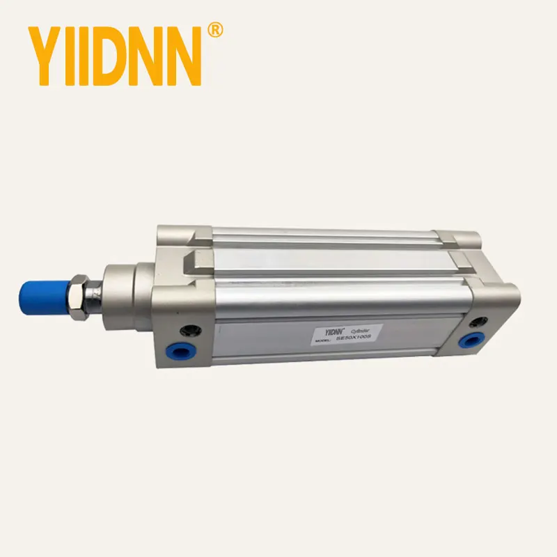Aictar type DNC SE ISO 6431/ISO15552 standard bore 32-125mm square double action piston type compressed pneumatic air cylinder