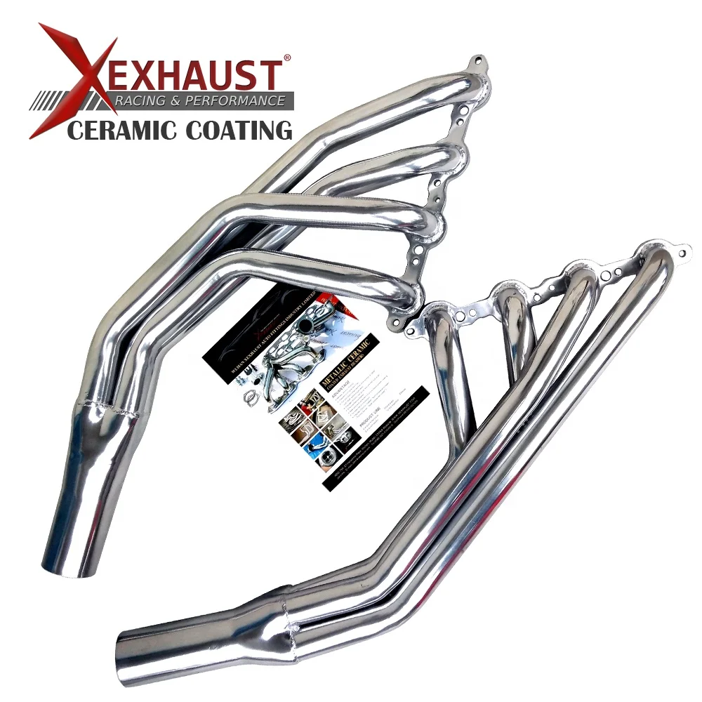 Ceramic exhaust manifold exhaust pipes ceramic exhaust header for chevy chevrolet 67-69 CAMARO FIRE BIRD LS, LS1 LONG TUBE