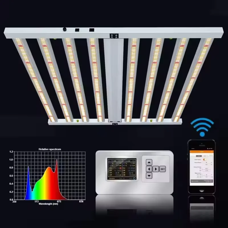 Best Samsung Led 1200W 1500W Greenhouse Indoor Plant Lamp UV IR Full Spectrum Hydroponic Led Grow Light Bar Lm281b Lm301h Evo