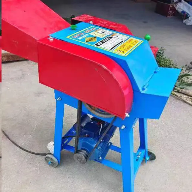 Mini Chaff Cutter Machine for Animal Feed - Grass, Silage, and Paddy Cutting