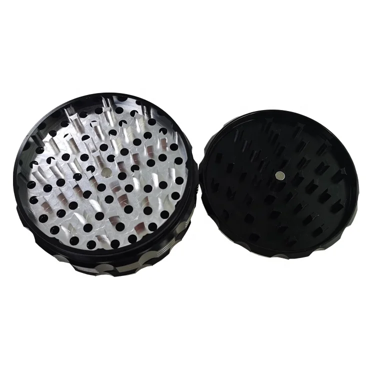 2022 новое поступление черные 100 мм 4 дюйма алюминиевый жернов для трав
