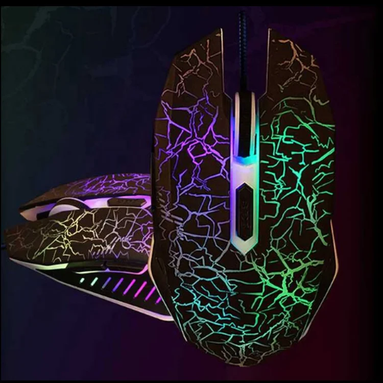 usb interface mouse 2.4ghz e-sport blue led wireless optical gaming maus