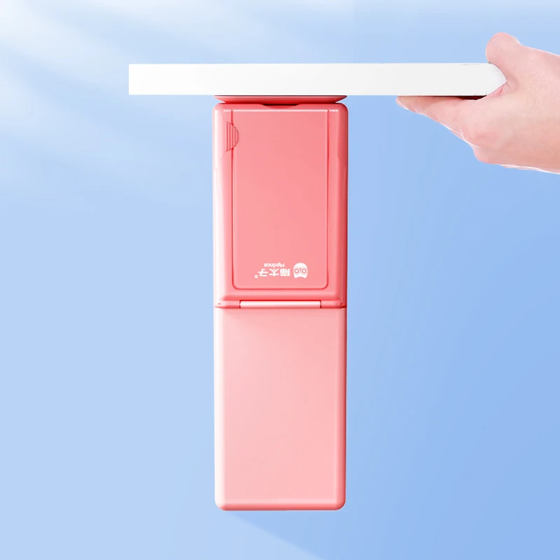 Пенал для детей Ushare, портативный Школьный набор, Жесткий Чехол для карандашей с 5 кнопками, магнитный бокс для цветных ручек