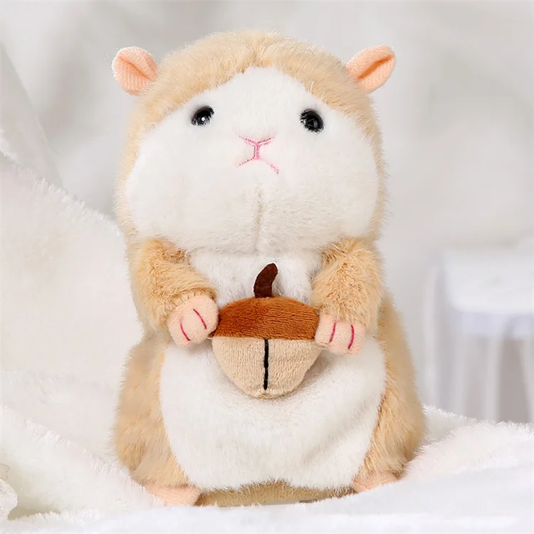 Детский Электрический волшебный голос хомяк утка кролик повторить игрушка Плюшевая Кукла научиться говорить