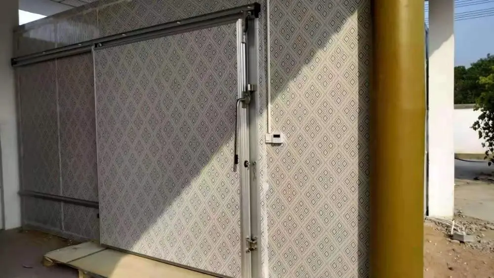 Automatic sliding cold storage door for cold room