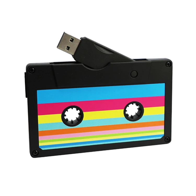 
Bulk Price Oem Plastic Cassette Audio Tape Memoria Usb Flash Drive 1GB 2GB 4GB 8GB16GB 32GB 64GB Usb 3.0 With Custom Logo 
