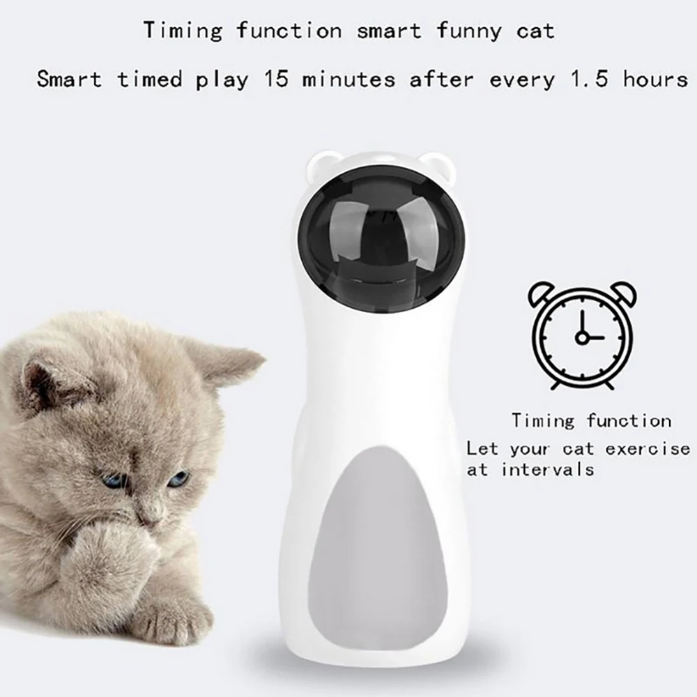 2021 New Pet Laser Automatic Interactive Smart Cat Toys For Cat