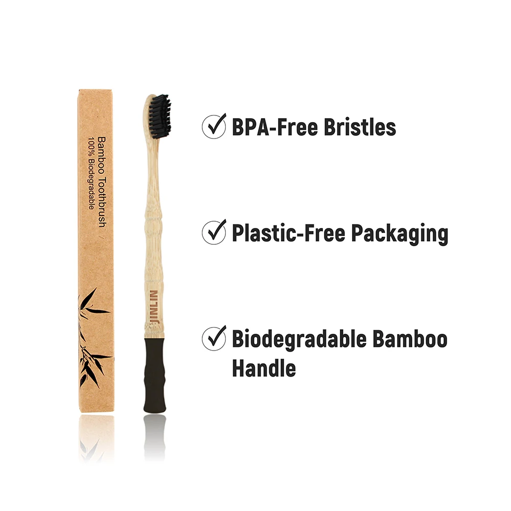 Disposable Amenities Dental Kit Bamboo Dental Kit Individually Full Wrapped Ultra-fine Ultra Bamboo Toothbrush