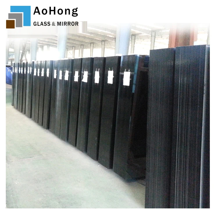 4mm 5mm 5.5mm 6mm 8mm Dark Blue Color Reflective Tinted Glass