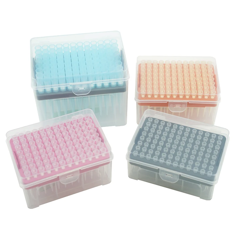 IClean 500ul 1000ul 1250ul Plastic Disposable Sterilized Lab Micro Pipette Filter Tips