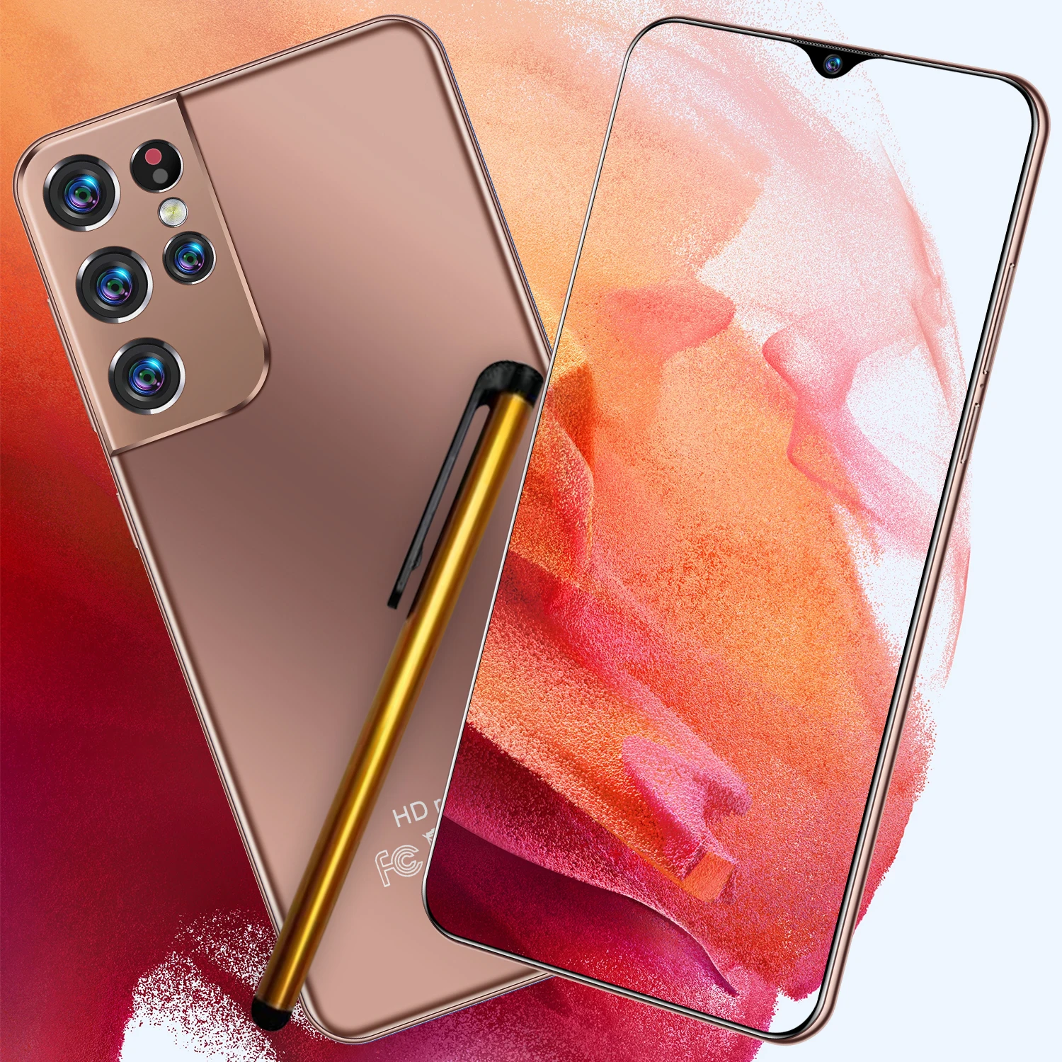 
2021 Global version Smartphone With Stylus High quality S21+UItra mobile phones4G 5G 512GB Original Unlocked Android Phone 