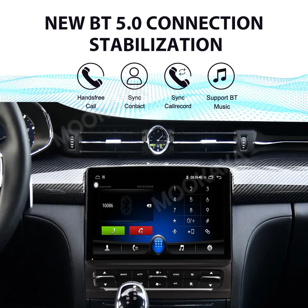 9 Inch Car Radio For Maserati Quattroporte 2016-2020 CarPlay Car Multimedia Player GPS Navigation Car Stereo Head Unit