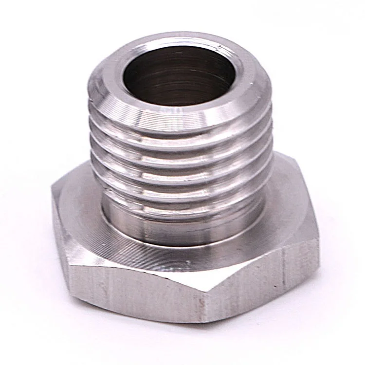Cnc machined M4 M6 M8 M10 Round Head Coupling Flat Hex Threaded Barrel Stainless Steel Aluminum Sleeve Nuts