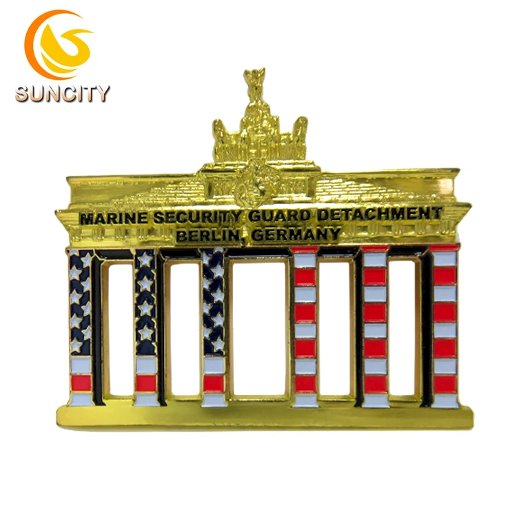 High quality customer oem series Gorgeous gold military medals