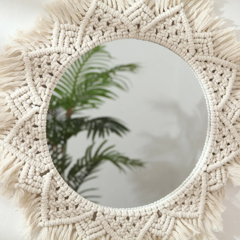 New fabrics mirrors home living room art mirrors decor wall bathroom wholesale bohemian mirrors