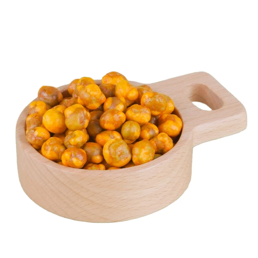 Leisure Snack Roasted Coated Green Peas With Wasabi Powder