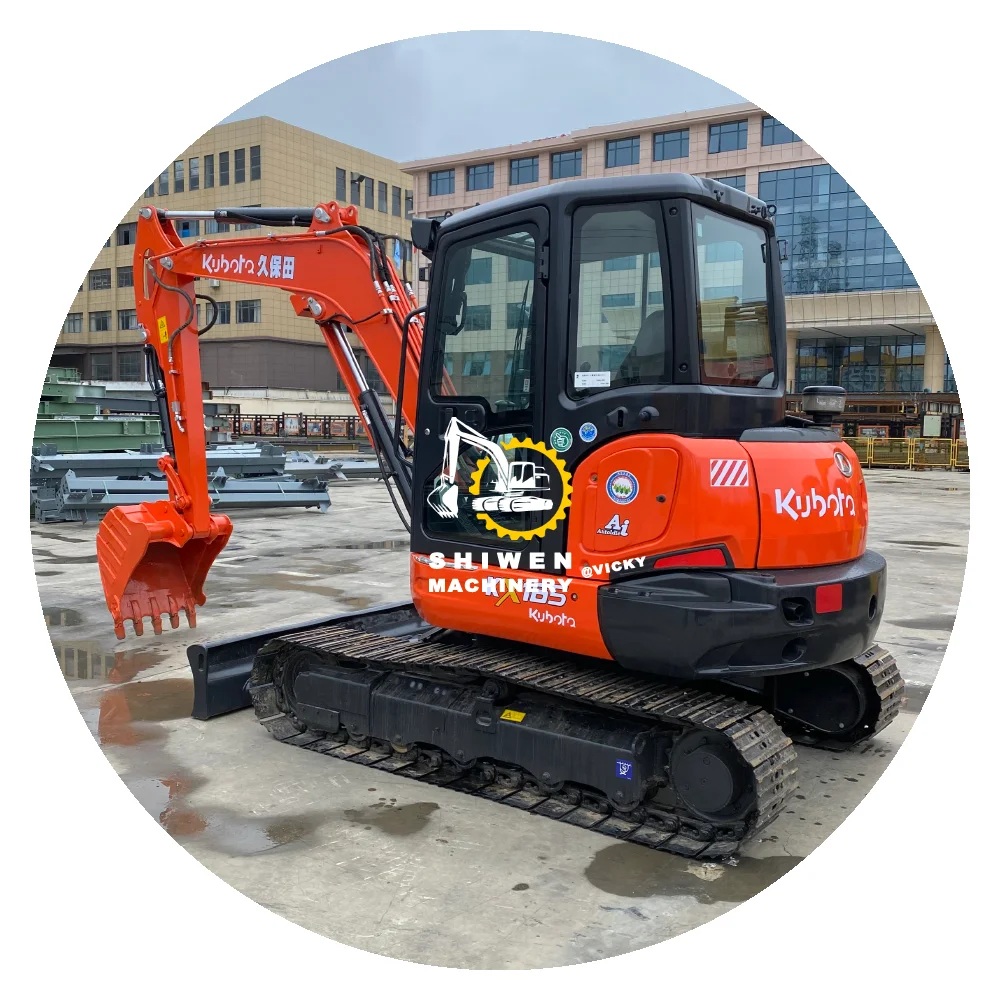 Оригинальный Японский мини-экскаватор Kubota 4t 6t 6 5 t подержанный экскаватор KX165 KX175 KX185 KX155 трактор с бульдозером