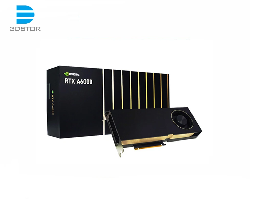 High efficiency RTX A6000 48G GDDR6 3*DP 256bit Professional Technical GPU Video Graphics Cards A6000