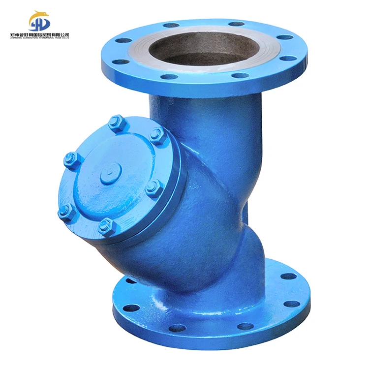 Hydraulic WCB Y Type Flanged Strainer Sanitary & PN16 2 inch Carbon Steel Y-shaped Filter