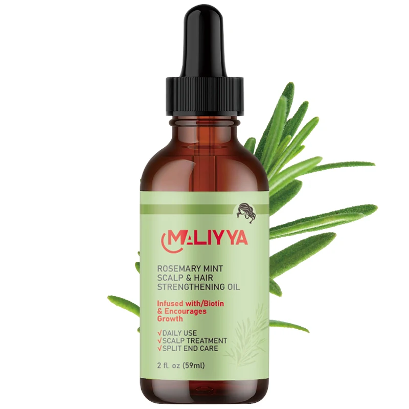 Wholesale Private Label Rosemary Hair Essence 59ML Natural Organic Nourishment Promote Growth OEM