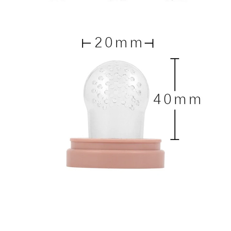 Bpa-free baby products Teething nipples Healthy material Silicone Safe Use baby fruit feeders Pacifier Baby feeders