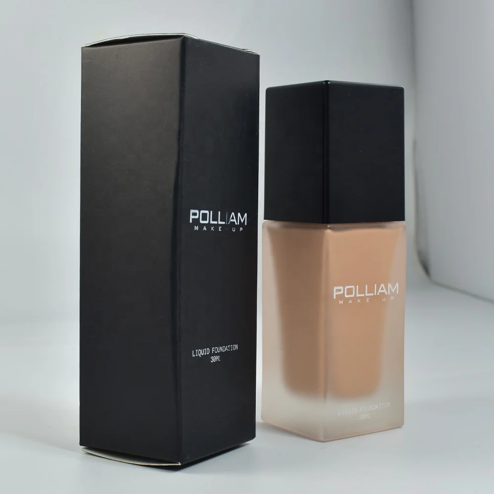 Wholesale POLLIAM Vegan Liquid Foundation Matte Foundation Makeup Private Label Foundation Makeup