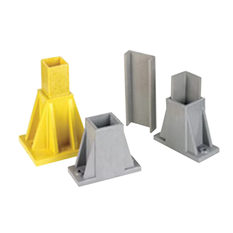 Fast Delivery Frp Connector Reinforced Plastic Handrail Fittings Frp Handrail Connector