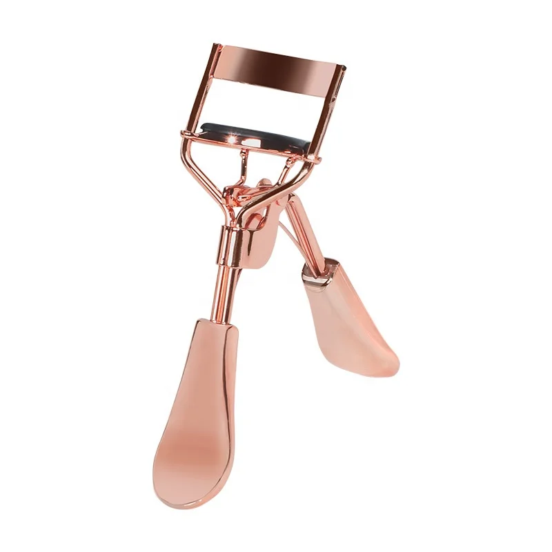 Golden Metal Hot Sale Eyelash Curler Portable Beauty Care Tools Makeup Lash Curly Eyelash Curler
