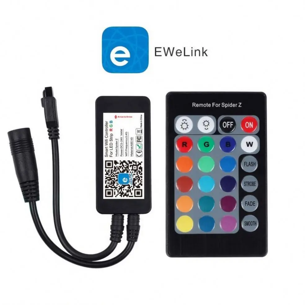eWelink WiFi LED Strip RGB Controller Wireless Smart Life LED Controller Work With Alexa and Google Home For LED Strip
