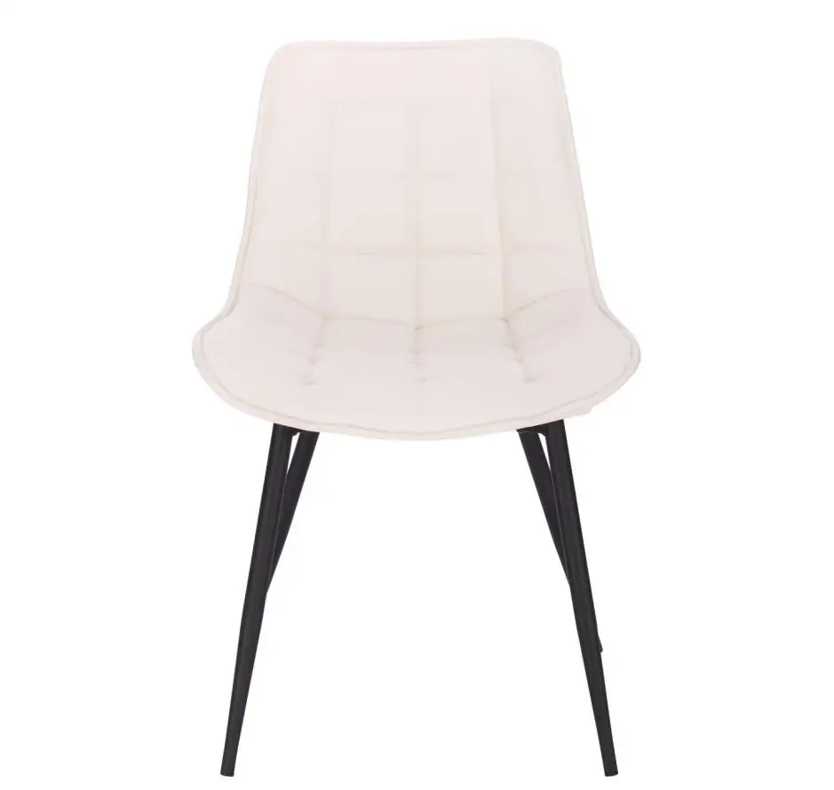 Factory Cheap Modern Leisure Furniture Armrest Velvet Dining Living Room Chair with Black Legs