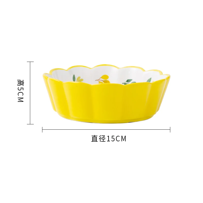 Cake bakeware ceramic material bakeware set blue baking dishes big size cooking pot oven