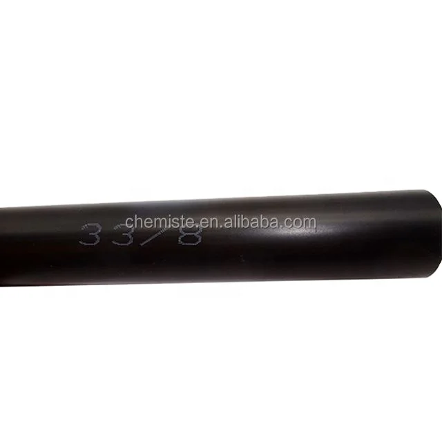 High resistance to impact heat shrinkable medium wall tube with glue