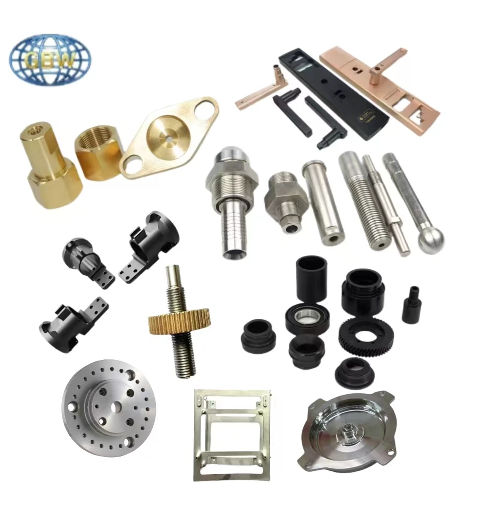 Precision Custom Steel Brass Aluminum Parts Color Anodizing Sandblasting Chrome Plating Mechanical Parts CNC Machining Service