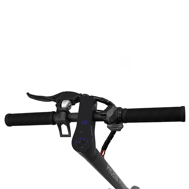 
25 Km/h Top Speed 8.5 Inches Wheels Long-range Battery Foldable Portable Scooter Electric Scooter Adults Two-wheel Scooter Black 