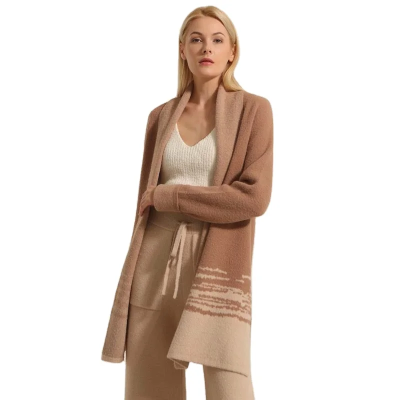 
Snuggle Sac Air Feel Luxury Cardigan for Women Loose Ladies Fancy Sweater for Winter 